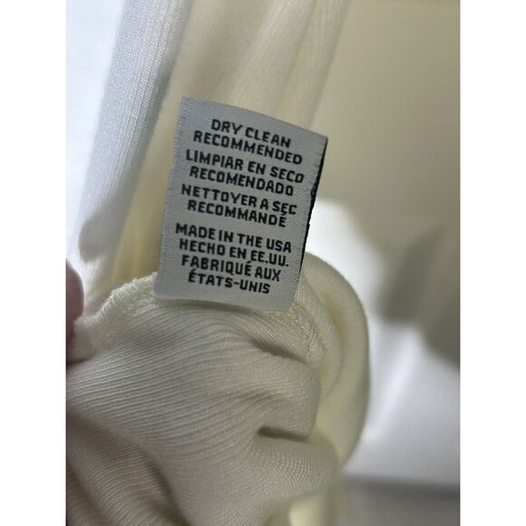 Rachel Pally Luxe Rib Ivory Capsule Stretch Dress Womens Size S NEW W/TAGS - Picture 10 of 10